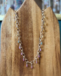 Radiance | Handmade Chain Necklace | Rainbow Tourmaline | 14k Gold-Filled