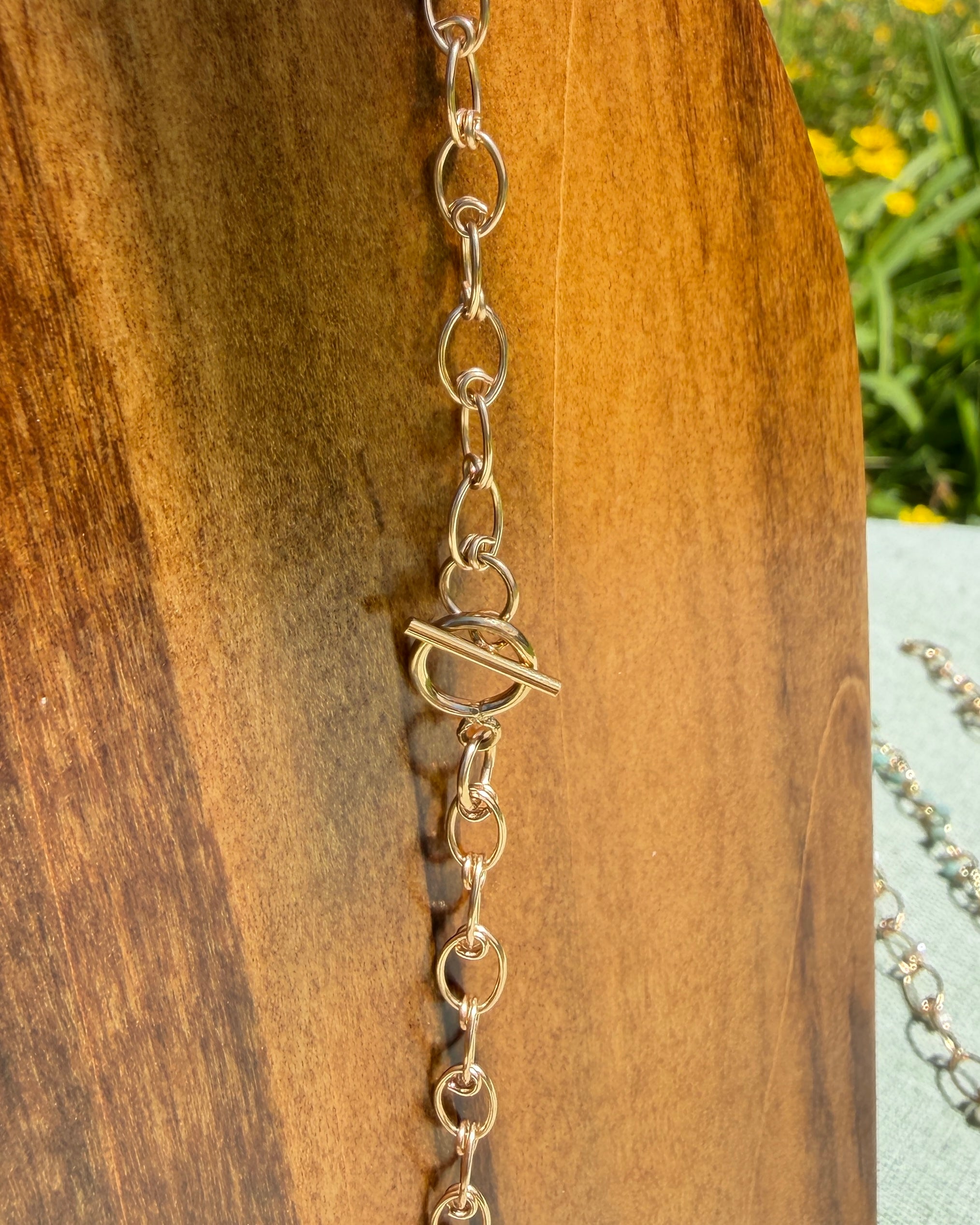 Transformation | Handmade Chain Necklace | Labradorite | 14k Gold-Filled