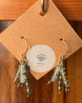 Spa Day | Dangle Earrings | Green Strawberry Quartz | 14k Gold-Filled