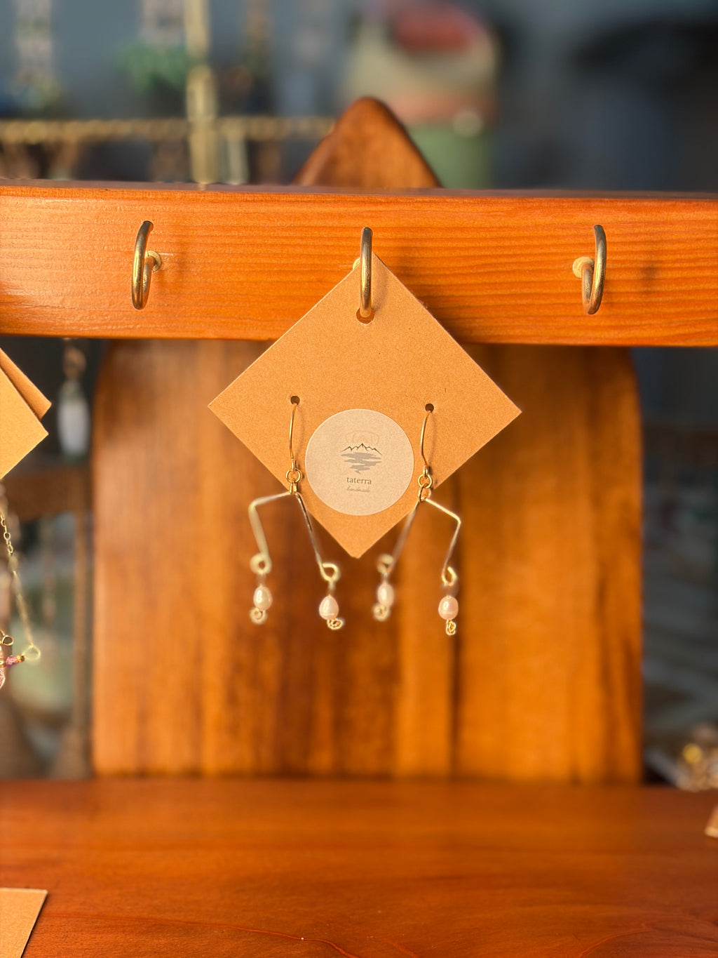 Love Notes | Dangle Earrings | Freshwater Pearls | 14k Gold-Filled