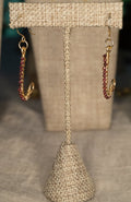 Jam You Berry | Wire Wrapped Abstract Earrings | Garnet | 14k Gold-Filled